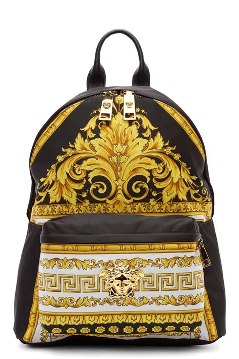 versace bag the bay|Versace backpack purse.